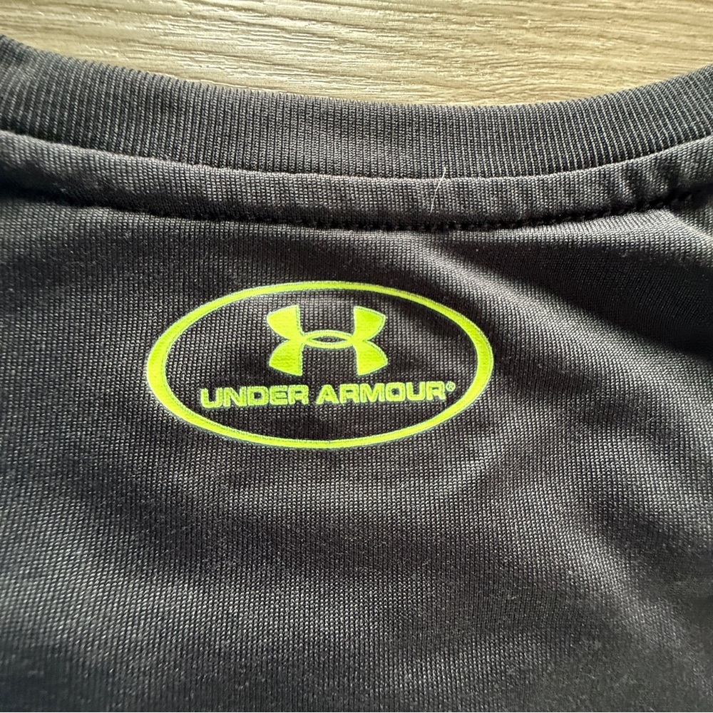 Under Armour Black Baseball T-Shirt Size XXL - Picture 5 of 5